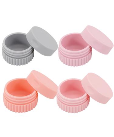 Evember Travel Size Cream Container - Compact Traveling Face Lotions Storage Box | Multifunctional Tiny Toiletries Organizer for Creams Cosmetics