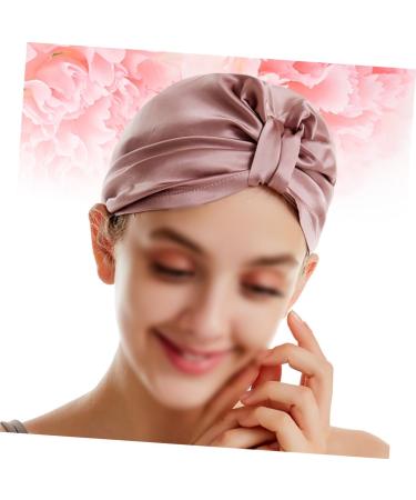FRCOLOR Hair-Drying Hat Sleeping Bonnet Cap Bouffant Scrub Hats Satin Womens Hats Silk Night Cap Quick Hijab Hair Bonnet for Sleeping Silk Hair Bonnet Caps Fast Drying for Hair Printing - Buy Online on SooperMarket.com