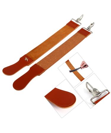 Genuine Leather Strop for Razors & Folding Knives | Premium Sharpening Belts - Buy Online on SooperMarket.com