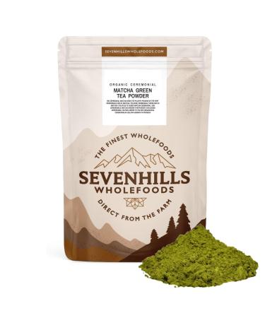Sevenhills Wholefoods Organic Japanese Ceremonial Matcha Green Tea Powder 200g 200 g (Pack of 1)