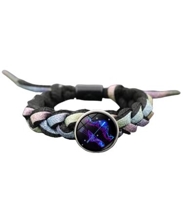 Worparsen Couple Bracelet Constellation Couple Bracelet Sweet Handcrafted Sagittarius