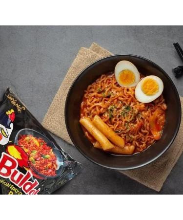 SPIRITCROWD Samyang Noodle Buldak Hot Chicken Flavour Korean Style Instant Ramen Spicy Challenge Halal 140g (Pack of 10) - Buy Online on SooperMarket.com