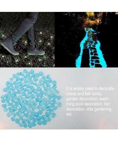 300 Colorful Fluorescent Stones - Bright Pebbles for Garden Decoration & Sidewalks - Buy Online on SooperMarket.com