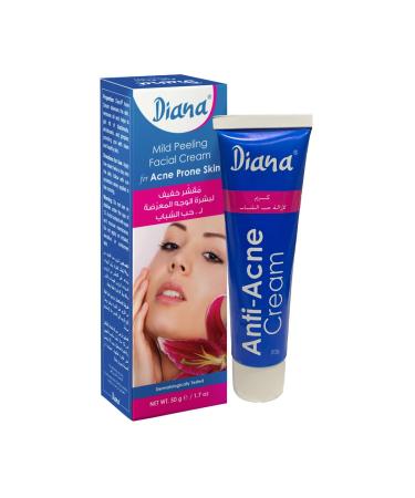 Diana Mild Peeling Facial Cream for Acne Prone Skin 50g