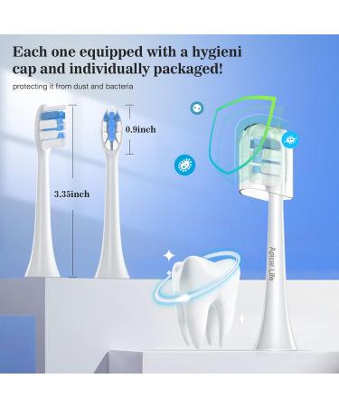 10 Pack of Compatible Soft Electric Toothbrush Heads for Philips Sonicare C1 C2 C3 G2 W2 G3 W3 A3 4100 5100 6100 - SoftCare HealthyWhite | 10 Counts - Buy Online on SooperMarket.com