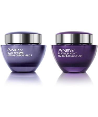 Avon Anew Platinum 60+ Day & Night Moisturizing Cream Set with SPF25 - Buy Online on SooperMarket.com