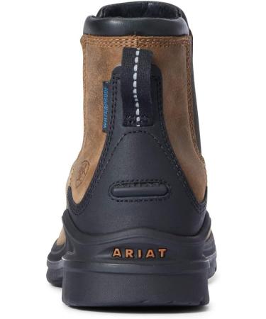ARIAT Barnyard Twin Gore II Men's Ankle Boots - Antique Brown Size 12.0 (47) | Shop Internationally - Buy Online on SooperMarket.com
