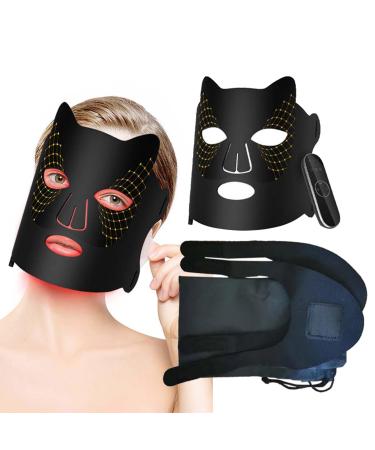 LED Light Face | Facial Beauty Instrument | LED Light Facial | Face Care Supplies with Bead Structure Bead Structure Face Care Supplies for Travel Home Business Trip and School