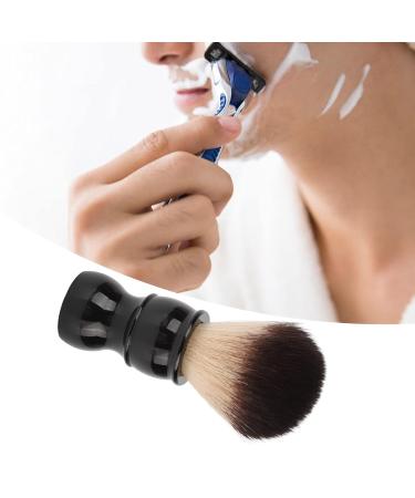 Ankroyu Men's Razor Brush - Wooden Handle Hair Salon Brush with Soft Nylon Bristles for Facial Beauty - Buy Online on SooperMarket.com