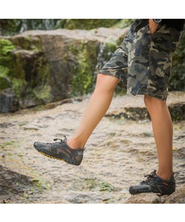 VTASQ Men's Hiking Shoes - Lightweight Breathable Outdoor Sports Sandals Anti-Slip Trekking Footwear - EU Size 44 Gray - Buy Online on SooperMarket.com