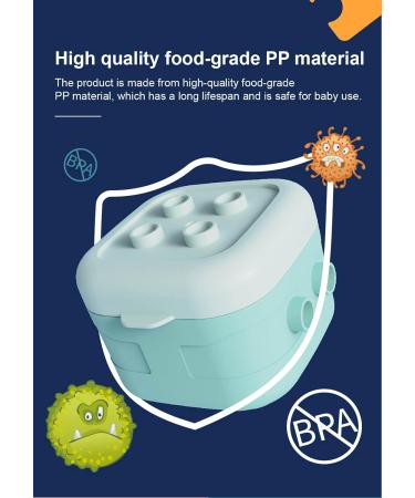 Stackable Snack Pots with Soft Bases & Leakproof Lids - Colorful Storage & Weaning Containers - Buy Online on SooperMarket.com