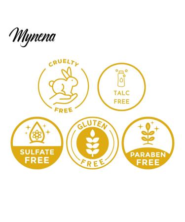 Mynena Nude Shimmer Lipstick with Silver Gold Glitter - Hydrating Formula, Vibrant Color | Talc-Free, Paraben-Free, Gluten-Free, Cruelty-Free, Sulfate-Free - Ginger - Buy Online on SooperMarket.com