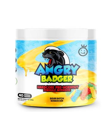 Yummy Sports Pre-Workout Powder - Workout Supplements Powder for Clean Energy Boost and Focus - Preworkout Energy Drink Powder for Women & Men - 300gm 40 Servings - Sour Batch