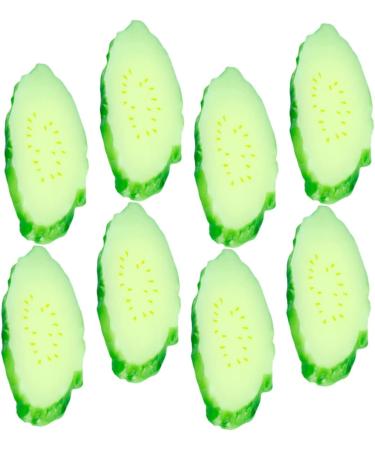Alipis 40 Pcs Simulation Cucumber Slice Fake Vegetable Decorations Kids Artificial Lemons Lifelike Photo Props Kid Toy Greenery Decor Green Decorations Models Basket Pvc Child Food Play - Buy Online on SooperMarket.com