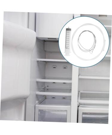 Refrigerator Drain Unblocker Kit | Flexible Clog Remover & Cleaning Brush for Fridge Drain Outlet | Reusable Dredging Tool - Buy Online on SooperMarket.com