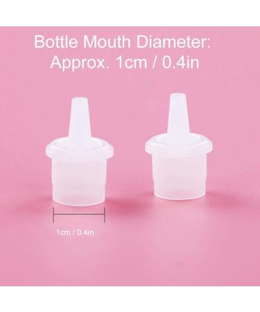 20 Pack Eyelash Adhesive Bottles - Precision Nozzle & Salon-Grade Eyelash Extension Glue Plugs - Buy Online on SooperMarket.com