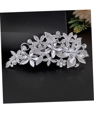 HAPINARY Side Comb Wedding Headband White Pearl Headband White Headbands Wedding Hair Comb Bridesmaid Hair Accessories Tiara Bride Accessories Hair up Rhinestone Banquet Prom - Buy Online on SooperMarket.com