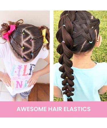 760Pcs Mini Color Elastic Hair Ties Set with Hair Elastic Bands Remover and Tie Cutter - Rubber Hair Band Remover for Girls and Women - 762 Piece Set - Buy Online on SooperMarket.com