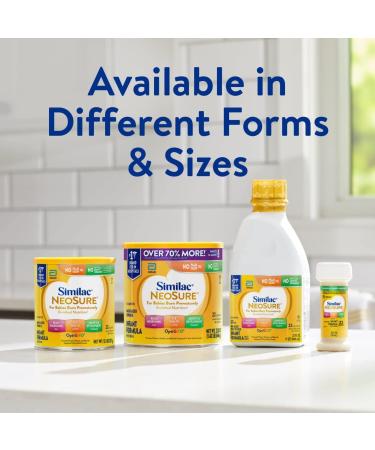 Similac NeoSure Premature Post-Discharge Infant Formula 32 fl oz Bottle - Pack of 6 | Ready-to-Feed Baby Formula - Buy Online on SooperMarket.com
