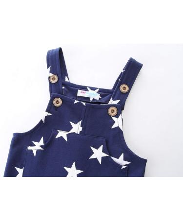 Mud Kingdom Little Boys Overalls | Casual Star Design | Size 9-12 Months | Gray - Buy Online on SooperMarket.com