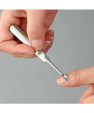 4Pcs Nails Cleaner Cuticle Pusher Set - Remove Hangnails and Dead Skin Easily - Buy Online on SooperMarket.com