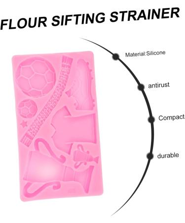 Toddmomy Sports Ball Jelly Trophy Mold Silicone Adorable Cookie Mold Silica Gel Pink Paper Cup Sport Balls aldult Soccer Shoes epoxy Resin Cookie Making molds Trophy Tool - Buy Online on SooperMarket.com