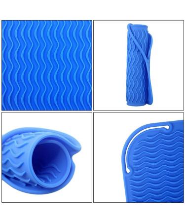 Dajidafu Flat Iron Mat Safe Protective Mats Hairstylist Accessories Grip Storage Pouch Simple Heat Resistant Pad for Protect - Buy Online on SooperMarket.com