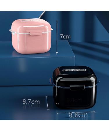 Harayaa Denture Container with Sieve Insert - Secure Storage for Dentures | International Shipping Available - Buy Online on SooperMarket.com