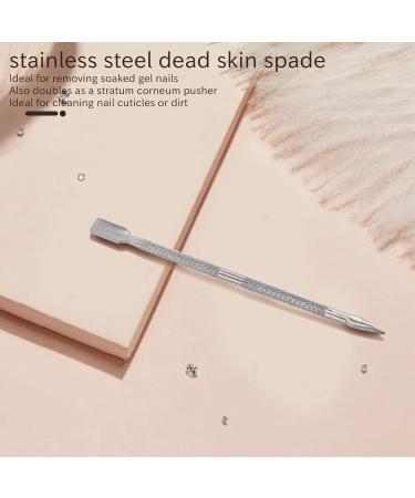 1 Set of 4 Removal Tool for UV Manicure Cuticle Cutter (4 Pieces Silver) - Buy Online on SooperMarket.com