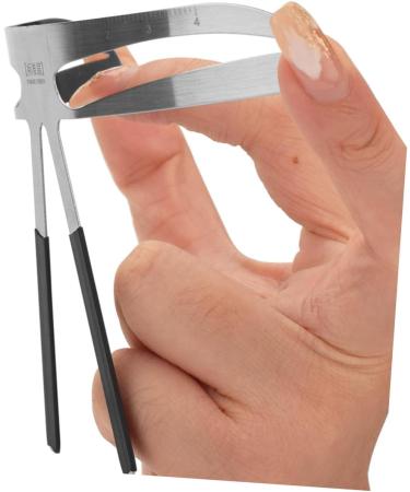 WOFASHPURET Eyebrow Ruler for Girl Stainless Eyebrow Position Ruler Tool Measuring Ruler Eyebrow Marks Portable - Buy Online on SooperMarket.com