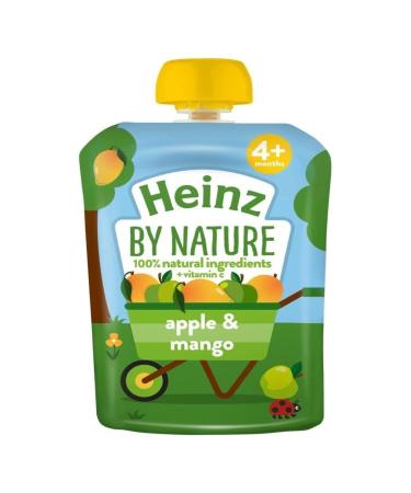Heinz 4+ Months By Nature Apple & Mango 100g