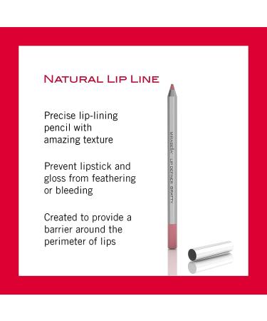 Mirabella Lip Definer Pencil Bratty - Retractable Lip Liner with Vitamin C & E - Long-Lasting & Moisturizing Formula - Gluten & Cruelty-Free - Buy Online on SooperMarket.com
