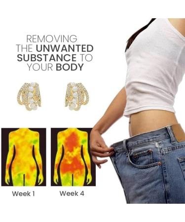 Lymphatic Drainage Earrings for Women Ear Acupressure Detox Ear Hoops Auricular Rowline Ear Cuff One Size C - Buy Online on SooperMarket.com