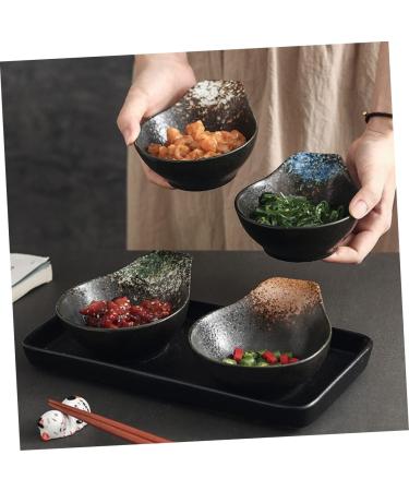 Zerodeko Dipping Dish Snack Bowls Sauce Dipping Bowls Sauce Container Kitchen Sink Mats Soy Sauce Dishes Ceramic Appetizer Dish Dessert White Seasoning Dish Ceramics Condiment 1 - Buy Online on SooperMarket.com