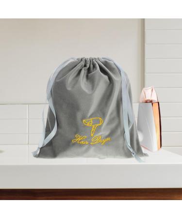 Baluue 3pcs Hair Dryer Storage Bag Hair Dryer Organizer Hair Dryer Bag Travel Bag Hair Dryer Attachments Storage Bag for Hair Dryer Travel Drawstring Bag Blow Dryer Bag Travel Makeup Bag 35.00X30.00X0.50CM As Shown - Buy Online on SooperMarket.com