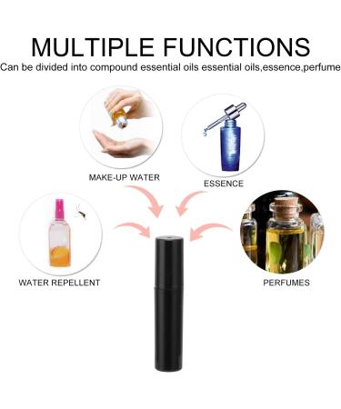CaCaCook 2ml Mini Perfume Mist Spray Bottle Plastic Perfume Sample Bottle Transparent Spray Bottle with Air Press Pump - Buy Online on SooperMarket.com