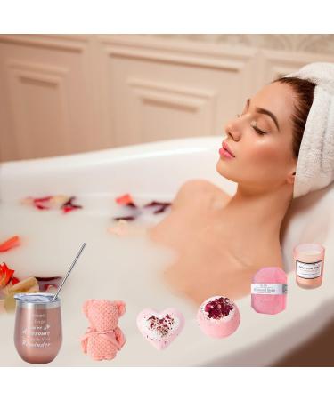 Women's Gift Basket - Birthday & Get Well Soon Gift Box with 13 Items, Inspirational Spa Care Package for Her - Buy Online on SooperMarket.com
