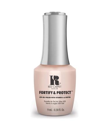 RC Red Carpet Manicure LED Gel Polish Fortify & Protect  Neutrals Naturally Beautiful
