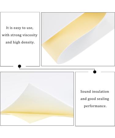 Benecreat 78.7x12 inch White Self-Adhesive EVA Foam Roll - Ideal for Scrapbooking, Crafts, Cosplay & Furniture - 3mm Thick - Buy Online on SooperMarket.com