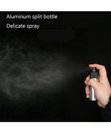 Herbest Aluminum 100ml Mini Fine Fog Spray Bottles - Refillable Empty Bottles for Perfume Cosmetics & Essential Oils - Buy Online on SooperMarket.com