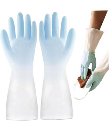 Cleaning Gloves Kitchen Gloves Reusable Dishwashing Gloves Rubber Gloves Anti Slip Household Gloves for Bathroom for Palm Width 3.6''-3.9 - Buy Online on SooperMarket.com