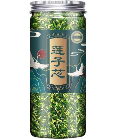 Lotus Seed Core Tea for Men 60g Lotus seed tea Natural Dried Lotus Plumule Lotus Embryo Tea Lotus seed heart lotus plumule tea Lian Zi Xin Tea Men's Essentials Pure Chinese Herbal Tea (3Box) - Buy Online on SooperMarket.com