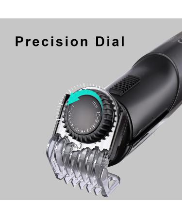 Hatteker Men's 5 in 1 Grooming Kit - Cordless Waterproof Hair Clipper, Beard Trimmer, Mustache Trimmer, Body Groomer, Nose and Ear Trimmer - Professional Men's Hair Trimmer - Buy Online on SooperMarket.com