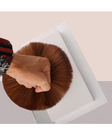 KUIKUI Soft Gentle Neck Duster Brush for Professional Barber Neck Cleaning - Gold - Buy Online on SooperMarket.com