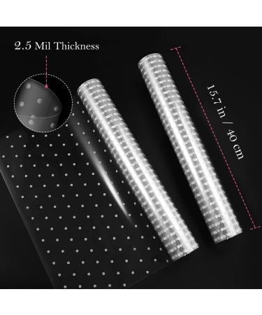 STOBOK Cellophane Wrap Roll White Dot Florist Paper Wrapper 15.7 inch x100 Ft Crystal Long Film Gift Wrappings Packing Paper for Flowers Craft Basket Bouquet Fruit Food - Buy Online on SooperMarket.com