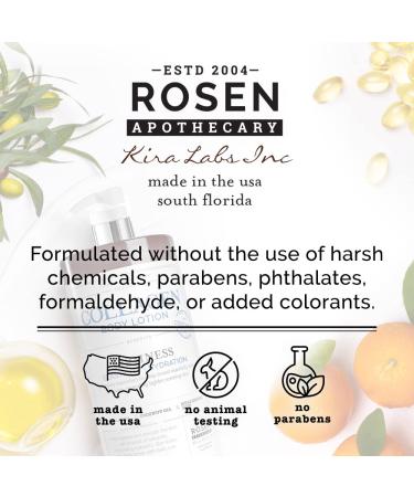 Rosen Apothecary Firming Collagen Body Lotion with Coconut Oil - 32 fl oz - Hydrating and Tightening Formula for Firmer, Hydrated Skin - Buy Online on SooperMarket.com