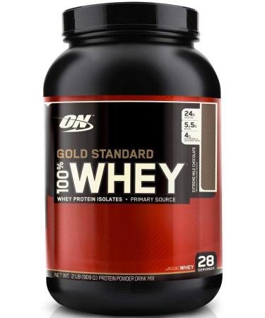 Optimum Nutrition Gold Standard 100% Whey Rocky Road 2 Pound - Buy Online on SooperMarket.com