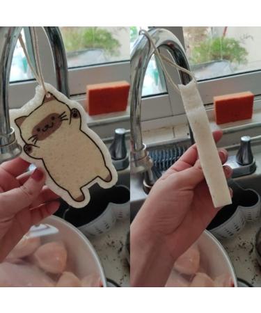 Cleaning Sponge Wood Pulp Dishwashing Sponge Cartoon Scouring Pad Non Scratch Kitchen Scrubber Cleaning Tool Style1 - Buy Online on SooperMarket.com