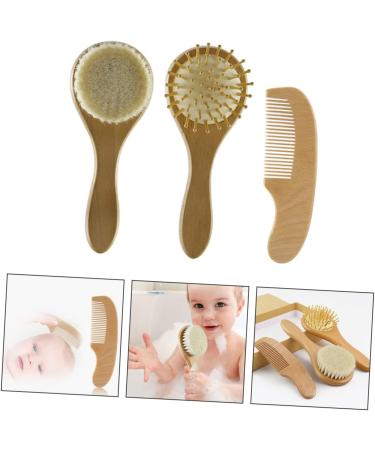 KALLORY Bath Brush Set - 3pcs Kids Spa Kit with Loofah Back Strap and Exfoliator Brush - Buy Online on SooperMarket.com