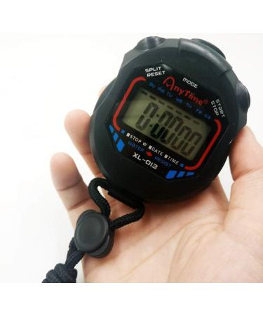 Multi-function Professional Handheld Electronic Digital LCD Chronograph Timer Stop Watch Sportwatch - Buy Online on SooperMarket.com